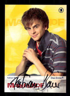 Fabian Baier Marienhof autograph card original signed # BC 85579