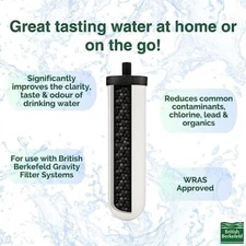 British Berkefeld Doulton W9121226 Ultra Sterasyl Ceramic Replacement Candle