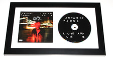 ANTHONY RAMOS SIGNED FRAMED LOVE AND LIES CD ALBUM COA HAMILTON IN THE HEIGHTS