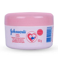 Johnson's Intense Moisturization Baby Cream Pink - 50 gm  24h intense moisture