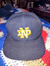 VTG SPORTS SPECIALTIES Notre Dame Snapback Wool Made In Korea