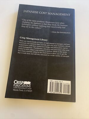 JAPANESE COST MANAGEMENT (CRISP MANAGEMENT LIBRARY SERIES