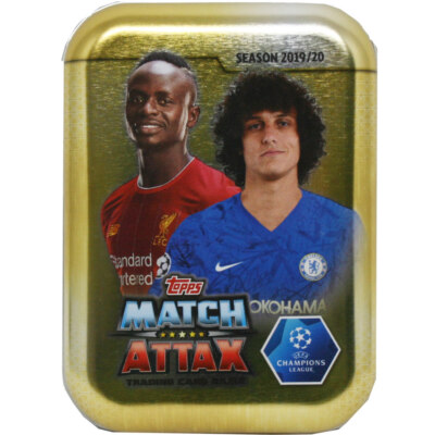 Topps Champions League 2019/20 - Trading Cards - 1 Mini-Tin(zufälliges Motiv) DE