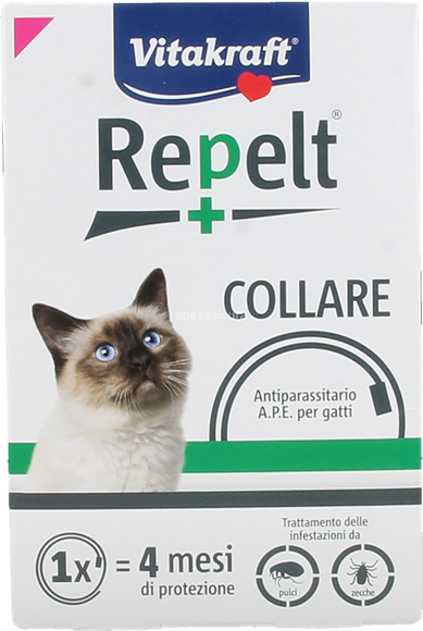 VITAKRAFT REPELT COLLARE ANTIPARASSITARIO A.P.E. PER GATTI