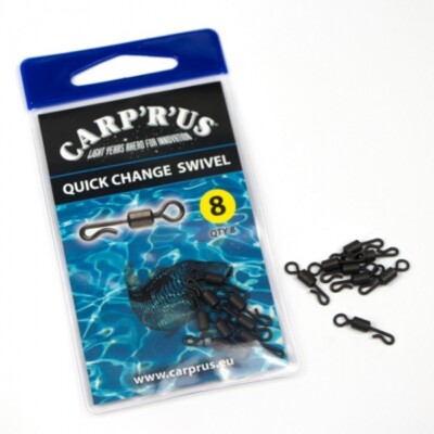 Carp'R'Us - Quick Change Swivel - size 8 (8 Stück)