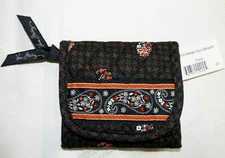 VERA BRADLEY - Small Pocket Wallet Tri-Fold  - Houndstooth Brown - New with Tag