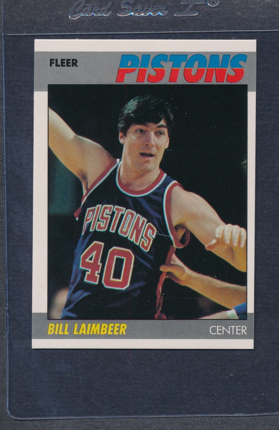 1987/88 Fleer #061 Bill Laimbeer Pistons NM *310