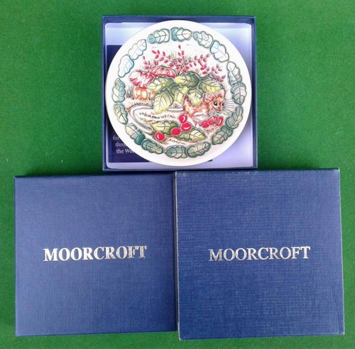 MOORCROFT MCC "PEEKABOO MOUSE" PIATTO SPILLA 2015 - IMBALLATO. - Foto 2 di 13