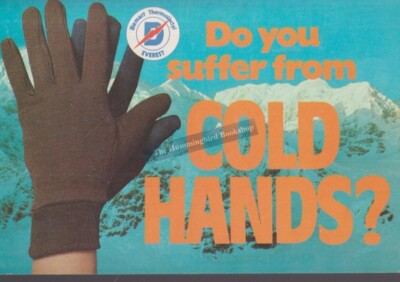 Cold Hands Damart Thermolactyl Werbepostkarte 2-DPA