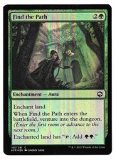 MTG Find the Path FOIL Adventures in the Forgotten Realms (AFR) #183 Unplayed