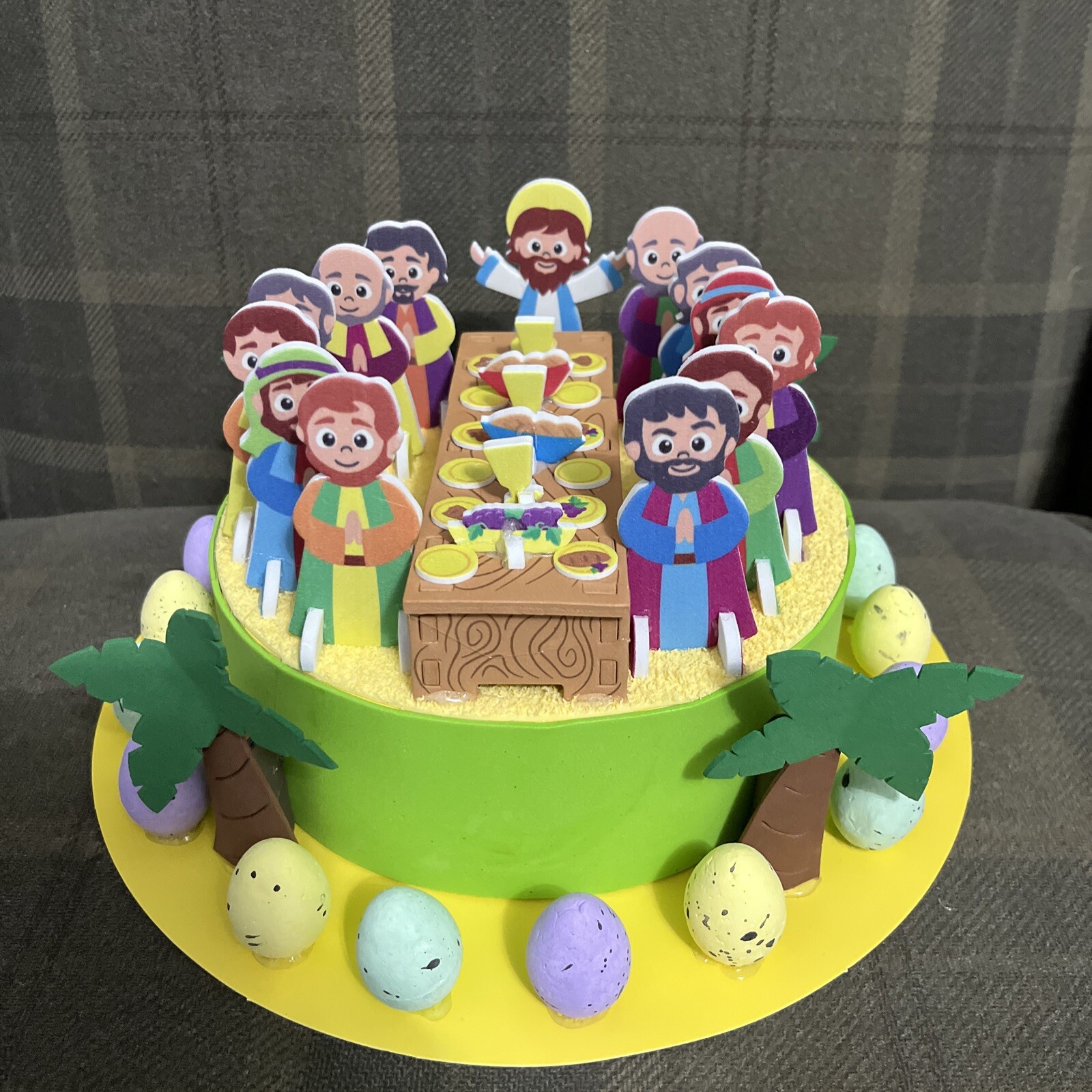 Handmade Easter Hat Easter Egg Hunt Party Girl Boy Kids Parade