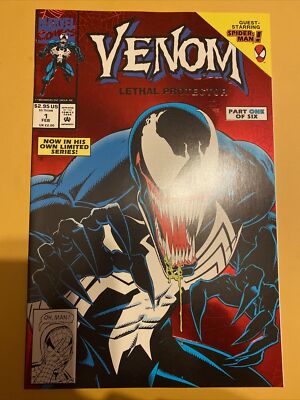 Marvel Comics Venom “Lethal Protector” Part 1 Feb 1993 Red Foil
