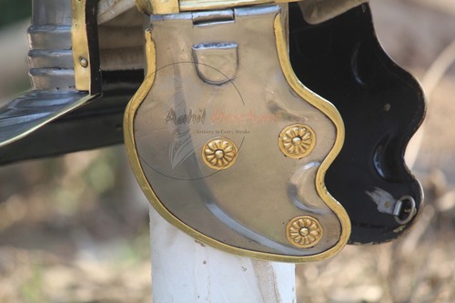Römerhelm Imperial Gallic -G- Weisenau, 1,2 mm Stahl / Handarbeit - Bild 6 von 7