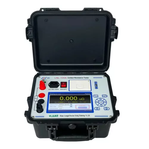 Contact Resistance Tester Circuit Breaker Switch Loop Resistance Leakage Meter