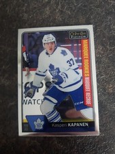 2016-17 O-Pee-Chee Platinum Rookie Kasperi Kapanen RC Card# 187. rookie card picture