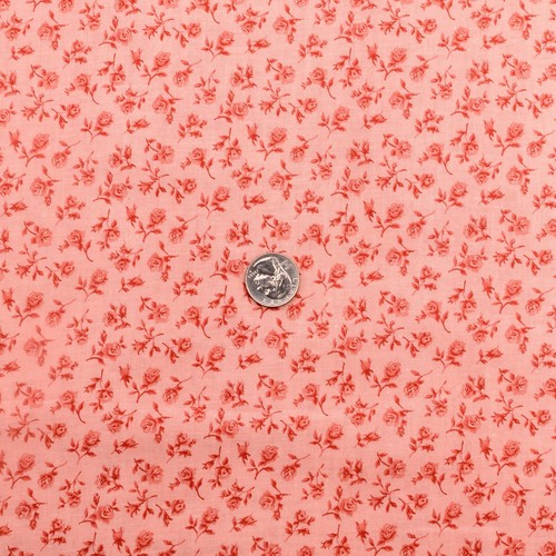 Ozark Calicos by Fabri-Quilt | Pink All Over Floral Calico Cotton Fabric | BTY - Picture 5 of 8
