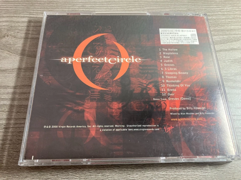 A Perfect Circle – Mer De Noms VJCP-68221 obi Japan import - Image 4 of 4