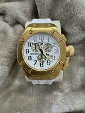 NEW Men’s  Swiss Legend 10541-YG-02-GA Trimix Diver Chronograph Watch