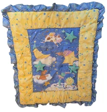 Over The Moon Baby Blanket Viv Eisner Hess Nursery Rhyme Kidsline