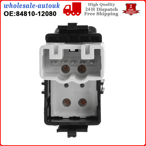 POWER WINDOW CONTROL SWITCH FOR TOYOTA L.CRUISER HILUX RAV4 84810-12080 901-701 - Picture 3 of 9