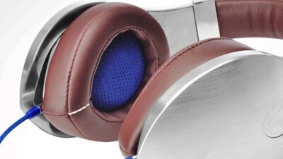 Velodyne vTrue Over Ear Reference Headphones- Brushed Aluminum