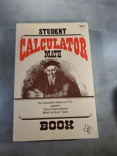 Vintage Texas Instruments 1980 Student Calculator Math Handbook Softcover Book