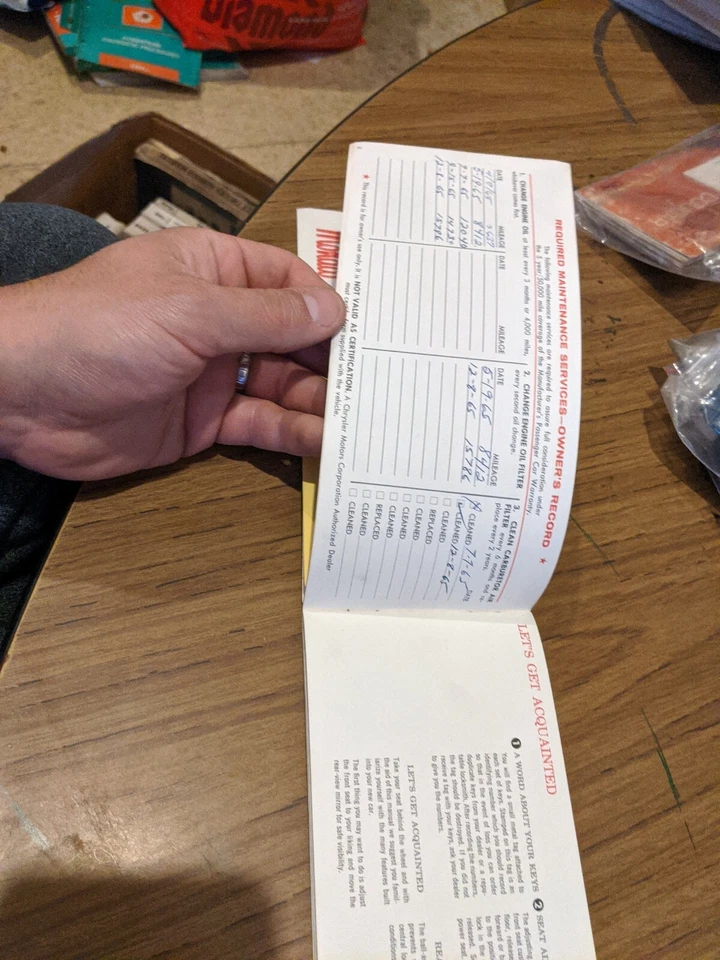 Dodge Polar Custom 880 Monaco 1965 manual del propietario OEM Foto 4 de 4