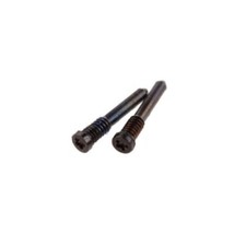 Bottom Screws Set for iPhone X 2pcs - Black