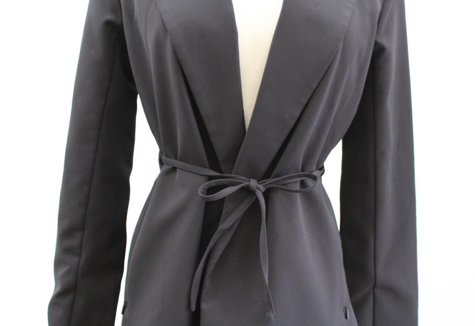 Athleta Solid Black Endless Permatwill Blazer Siz… - image 6