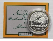 New Zealand - 1998 - Silver Proof Coin -     Kiwi Proof Rare