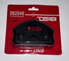 DS18 DB2040 Power Ground Amp Distribution Block 2x 0-GA In 4x 0-GA Out