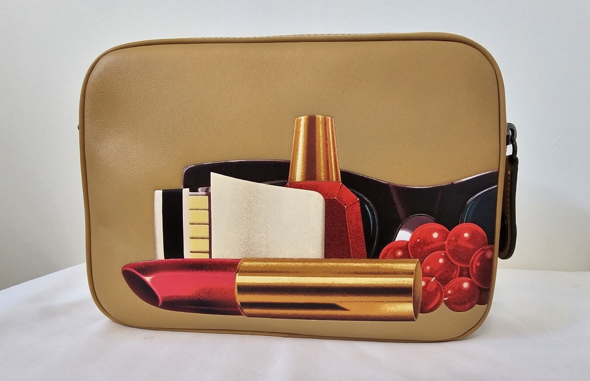 COACH X Tom Wesselmann Flight Bag - Tan Multi #CA322 NWT | eBay 