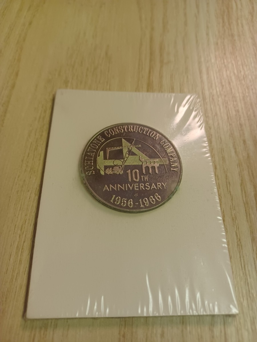 Franklin Mint Schiavone Construction Co. Coin /medal Franklinium