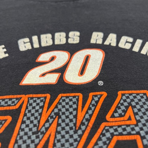 T-shirt vintage Chase Authentics Tony Stewart Nascar uomo grande nera manica lunga - Foto 5 di 12