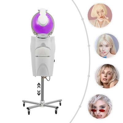 700W Ultrasonic Ozone Hair Steamer Color Oil Treatment Perming Machine Salon Spa