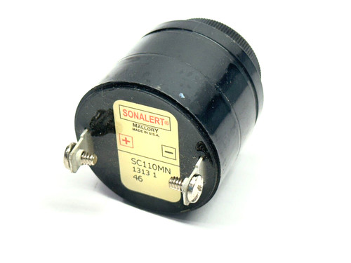 Mallory SC110MN Sonalert Single Tone Buzzer 80db 6-24mA 30-120V
