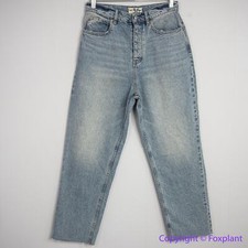 NEW Free People We the Free curvy straight jeans button fly, women's size 30