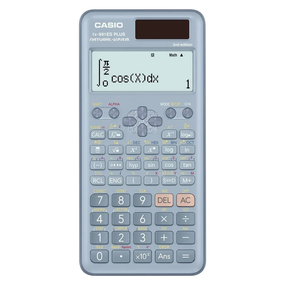 Casio FX-991ES Plus Blue 2nd Gen Non-Programmable Scientific