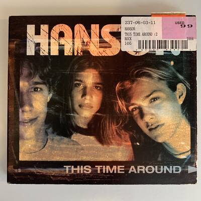 #ad #ad Hanson This Time Around CD Single $4.19