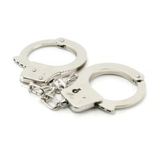 Metal Handcuffs Bondage Wrist Cuff Roleplay Foreplay Adult Toys BDSM Restraint