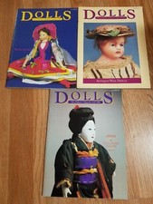 DOLLS The Collectors Magazine - Lot of 3 Magazines 1984