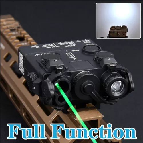 WADSN Hunting Metal DBAL-A2 Light Laser Aiming Green IR PEQ Torch Strobe Light - Picture 4 of 7