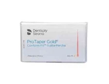 New Protaper Gold F1,F2 AND F3 GUTTA Percha Points Dentsply Tulsa Box of 60
