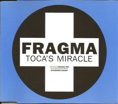 FRAGMA Toca s Miracle CLUB MIX & EDIT & UNRELEASED CD single SEALED USA seller 