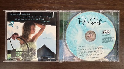 TAYLOR SWIFT - SELF-TITLED (ENHANCED CD) 2006!! RARE!! TIM MCGRAW