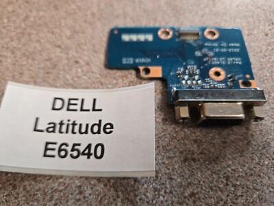 Dell OEM Latitude E6540 Laptop VGA Port Circuit Board