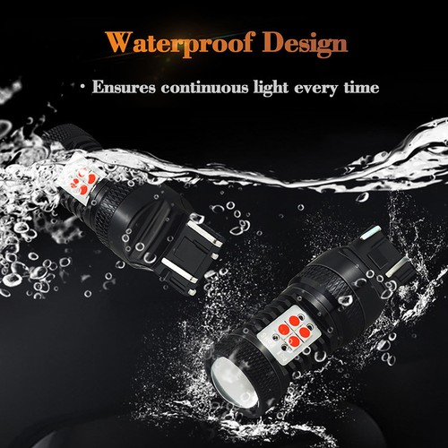 AUXITO LED Súper Brillante Parada de Freno Luz Trasera Bombillas Rojo 3157 4157 Libre de Polaridad - Imagen 2 de 12