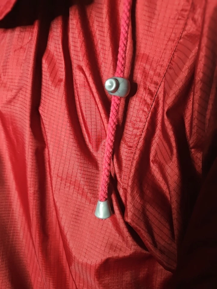 Винтажная женская спортивная парка Nicole Benisti Sport Point Zero красная маленькая/маленькая - Изображение 4 из 4