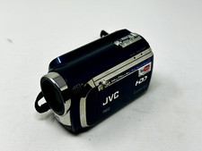 JVC GZ-MG630AU Everio 60GB Hard Drive Blue Camcorder w/Battery No Charger, WORKS