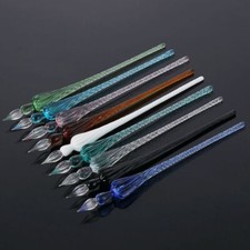 Writing Calligraphy Glass Dip Pen Filling Ink Fountain Pen Painting Supplies